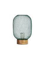 TILDA MESH TABLE LAMP GREEN OL90130GN