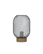 TILDA MESH TABLE LAMP GREY - OL90130GY