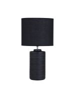 JENNY COMPLETE TABLE LAMP BLACK OL90161BK