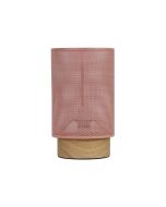 LENNY MESH TABLE LAMP PINK OL90162PK