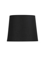 225-275-225 / 11" BLACK LINEN SHADE E27 - OL91735