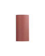 130-130-250 / 5" DUSKY PINK SHANTUNG SHADE E27 - OL91760