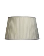 340-430-270 / 17" FRENCH PLEAT OFF-WHITE SHADE E27 - OL91915