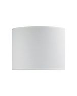 300-300-225 / 12" DRUM WHITE LINEN SHADE E27 - OL91936