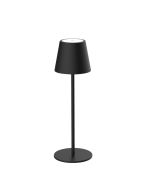 MINDY LED RECHARGABLE TABLE LAMP BLACK OL92651BK