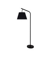 PADSTOW FLOOR LAMP WITH SHADE BLACK OL93755BK