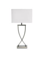 CHI TABLE LAMP CHROME COMPLETE w/SHADE - OL93801CH