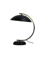 DECO TABLE LAMP BLACK & ANTIQUE BRASS - OL93941AB