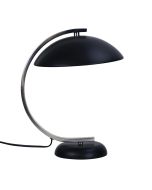 DECO TABLE LAMP BLACK & BRUSHED CHROME OL93941BC