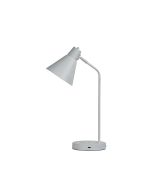 TARGA DESK LAMP White with USB - OL93952WH