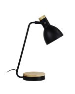 BENNY DESK LAMP BLACK & BLONDE - OL93971BK