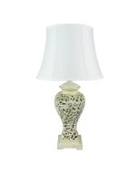 DEVANA FLORAL CUT COMPLETE TABLE LAMP - OL97984