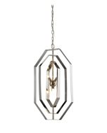 PENDANT G9 X 4 Polished Nickel Hardware with SS ORBITA1 Cla Lighting