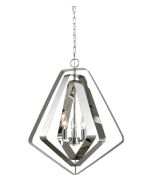 PENDANT SES X 3 Polished Nickel Hardware ORBITA4 Cla Lighting