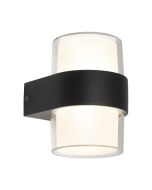 Otara Exterior Wall Light Black - OTAR2EBLK