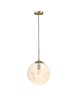 Paddington 1Lt Large Pendant Light- MPLS030L-AMB