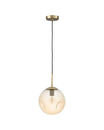 Paddington 1Lt Small Pendant Light- MPLS030S-AMB