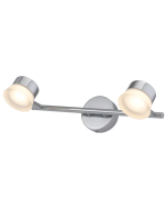 Paisley 2 X 4.5W Straight Bar LED Spotlight - Polished Chrome- 