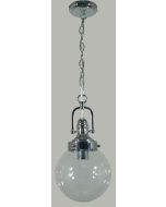 Paramount Pendant + 8" Clear Sphere Glass