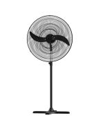 PEDESTAL 75 - 75cm Oscillating Pedestal Fan - Matte Black Grille and Blades PED75 ventair