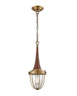 PENDANT ES X 1 Satin Brass Hardware PENDOLO2 Cla Lighting