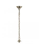 Traditional Chain Pendant Brass 60W PG-1P-AB Superlux