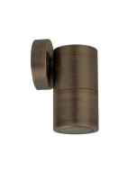 WALL MR16 (Max 20W HAL) 12V PILLAR S/FIX ANTIQUE BRASS PM1FBR CLA Lighting