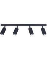 WALL GU10 X 4 (Max 35W HAL) PILLAR 4 Light BAR BLK PG4BARBL CLA Lighting