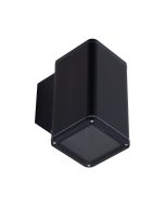 PIPER-1 WALL SQR IP65 E27 PAR30 BLK NO LAMP 49260