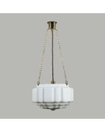 Standard 3 Chain Pendant - 14" St Kilda / Polished Brass