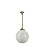 Standard 3/4" Rod Set Pendant - 12" Sheffield / Polished Brass