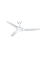 Polar 48" DC Ceiling Fan with 18W Dimmable CCT LED / Matt White - P3BL581