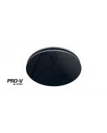 AIRBUS 150 - Premium Quality Side Ducted Exhaust Fan - Round - Black Glass Panel - PVPX150BLGP