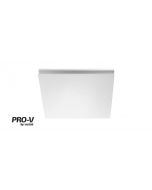 AIRBUS 150 - Premium Quality Side Ducted Exhaust Fan - Square - White - PVPX150WHSQ