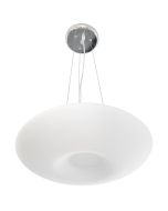 Elipse Ceiling Mount Pendant Silver/Grey, White 60W QH4803 Superlux