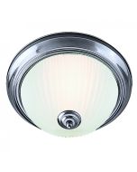 Logan Ceiling Button Light Satin Chrome 60W R1042-2C-SC Superlux