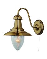 Fisherman Wall Light Brass 60W R5331-1B-AB Superlux