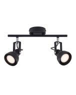 Aslak 2 light Spot bar  Metal Black - 45730103