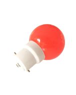 Red G45 LED Globe 1W