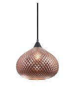 PENDANT ES 72W Copper Wine Glass RICTUS1 Cla Lighting