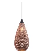 PENDANT ES 72W Copper Glass RICTUS5 Cla Lighting