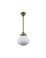 Standard 1/2" Rod Set Pendant - 9" Parkville / Polished Brass