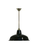 Standard 1/2" Rod Set Pendant - Warehouse 300mm Black