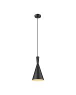 Ruby 185mm 1 Light Pendant Black - 31395