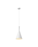 Ruby 185mm 1 Light Pendant White - 31396	