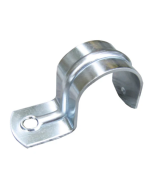 Stainless Steel Half Saddles 25mm 6.6mm holes SADDLE002