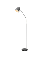 Sara 1Lt floor lamp - COLOUR - Black- A13021BLK