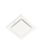 Saturn Square 250mm Exhaust Fan White - MXFSS25W