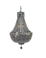 Cascade 3 Light Crystal Chandelier Bronze 1000096