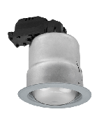 Closed R80 Reflector Downlight Silver 100W SD100-SI Superlux